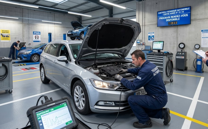 Contrôle technique automobile